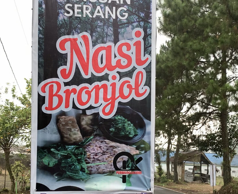 Sajian Kuliner Khas Desa Wisata Serang, Nasi Bronjol